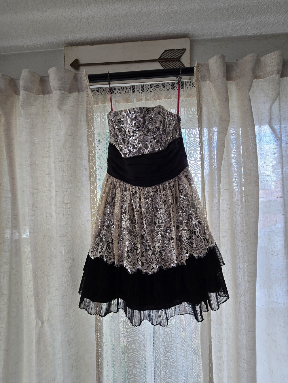 Betsey Johnson Vintage Tea Party/Cocktail Dress - Size 10 - Picture 5 of 7